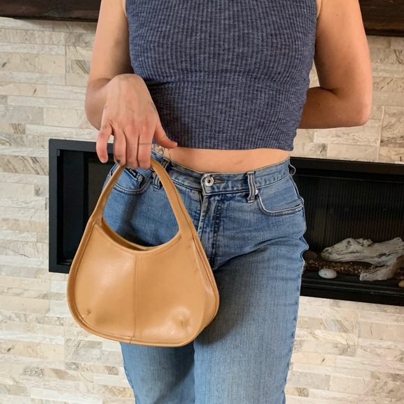 🟠 2/40$ Vintage Tan Mini Handbag with Coin Purse - Picture 6 of 11